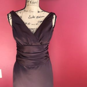 Elegant chocolate brown evening dress!